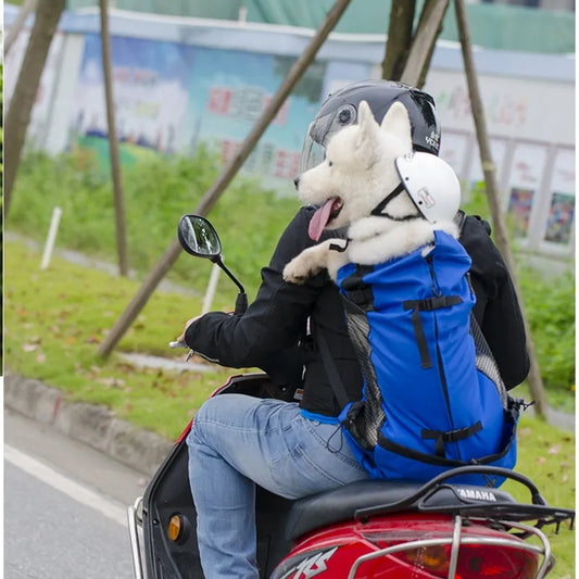 Breathable Mesh Pet Carrier Backpack for Hiking