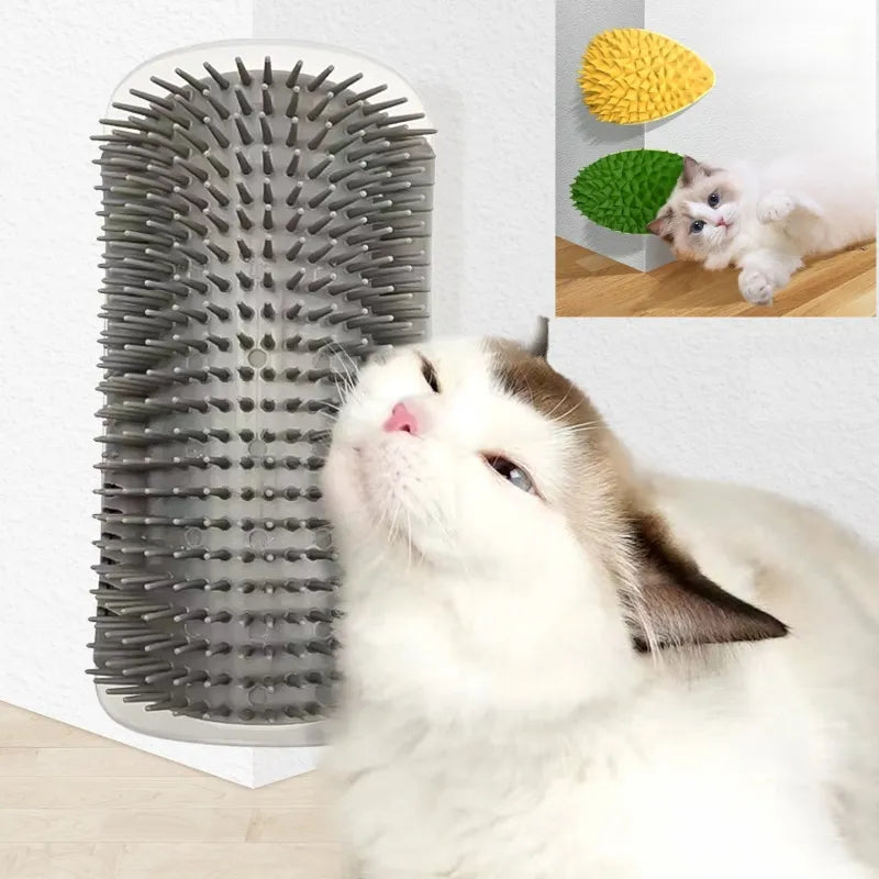 Cat Scratcher Massager | Grooming Tool & Hair Brush