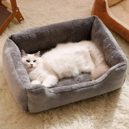 Cozy Pet Bed - Soft & Comfy for Cats & Dogs