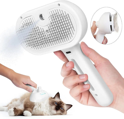 Pet Grooming Comb for Dogs & Cats - Remove Hair & Fluff