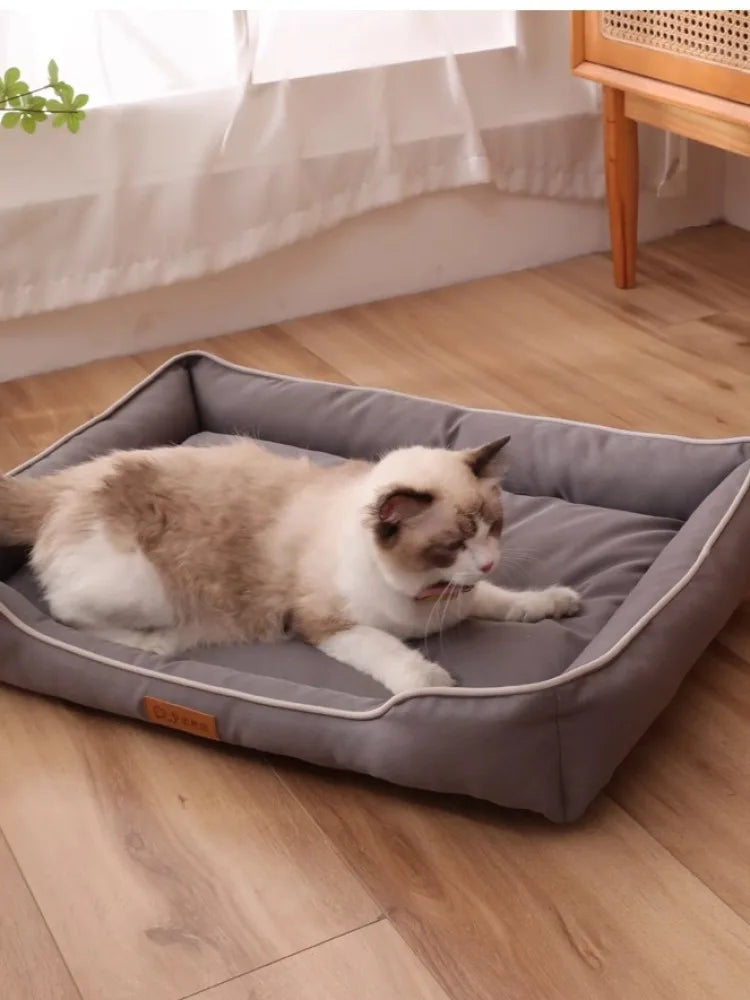 Luxury Waterproof Large Dog Bed - Bite Resistant & Soft