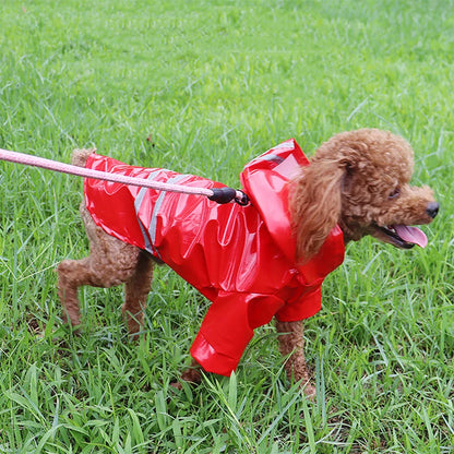 Waterproof Reflective Raincoat for Small Dogs & Puppies