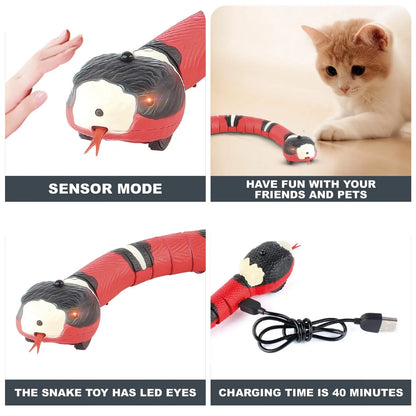 Smart Sensing Interactive Cat Toy - USB Rechargeable