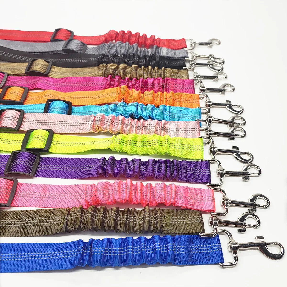 Adjustable Reflective Dog Car Seat Belt Harness