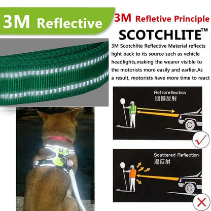 Reflective Adjustable Pet Harness | Breathable Vest