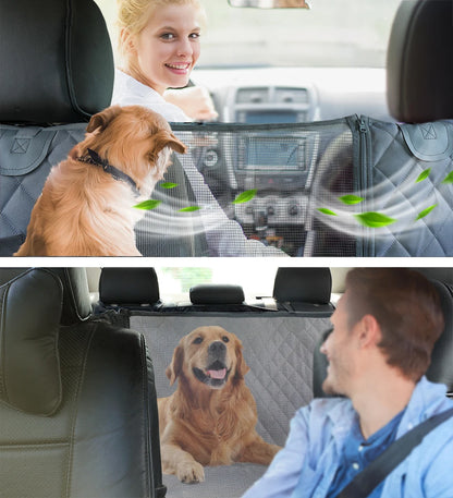 Dog Car Seat Cover Hammock for SUVs & Trucks