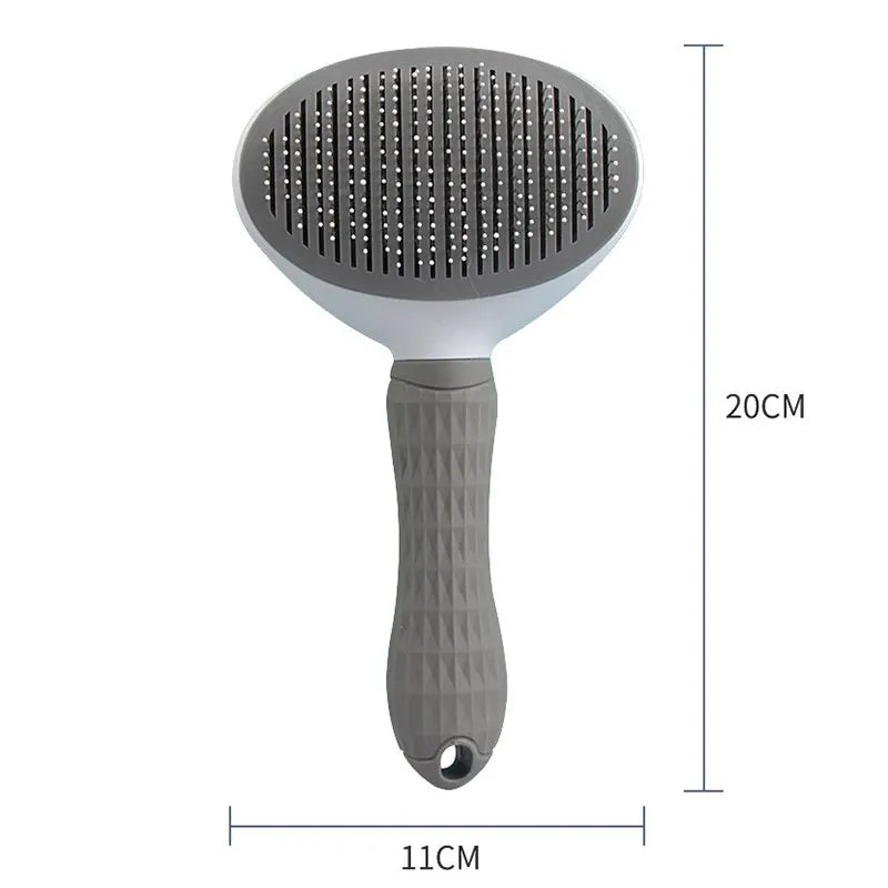 Pet Hair Remover Brush for Dogs & Cats - Grooming Tool