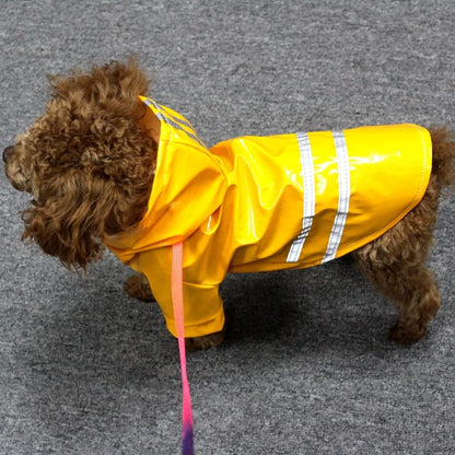 Waterproof Reflective Raincoat for Small Dogs & Puppies