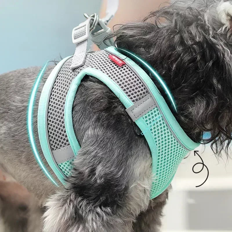 Breathable Reflective Dog Harness - Adjustable Vest