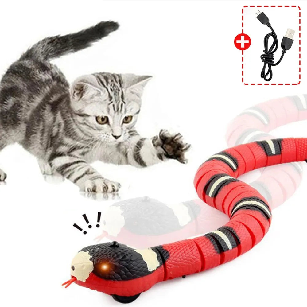 Smart Sensing Interactive Cat Toy - USB Rechargeable