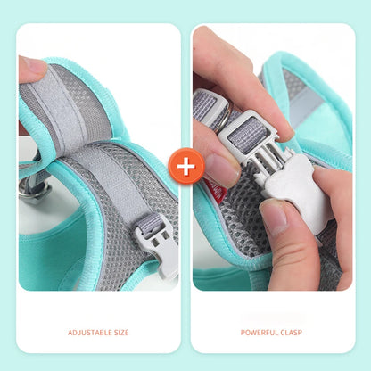 Adjustable Kimpets Dog Harness & Vest for Small Pets