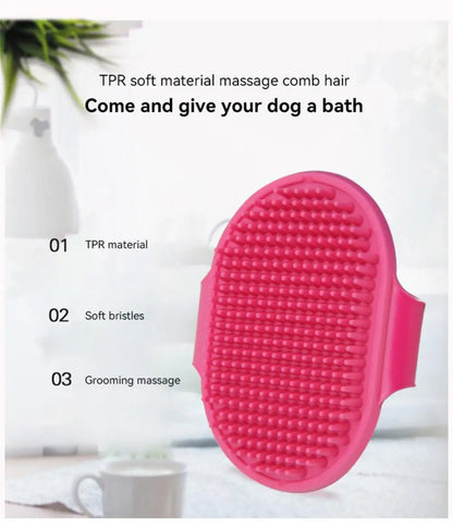 Pet Brush Comb | Gentle Massage & Hair Removal | Dog & Cat Grooming