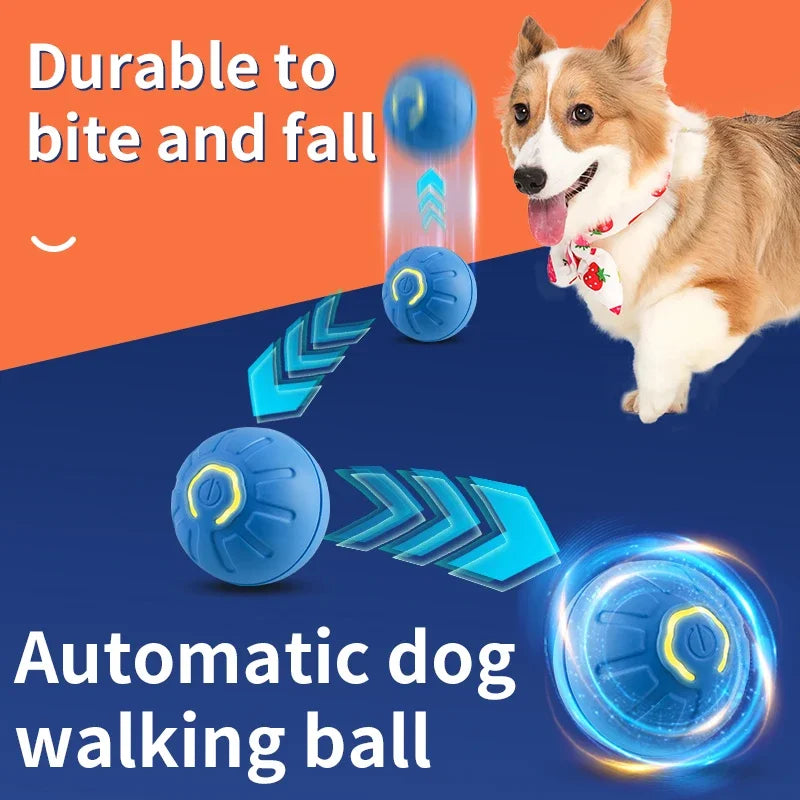 Interactive Smart Dog Toy Ball | USB Rechargeable