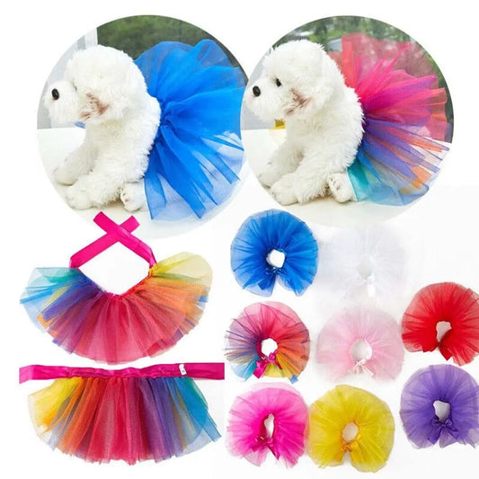 Catnip Plush Toy: Tutu Dress for Dogs & Puppies