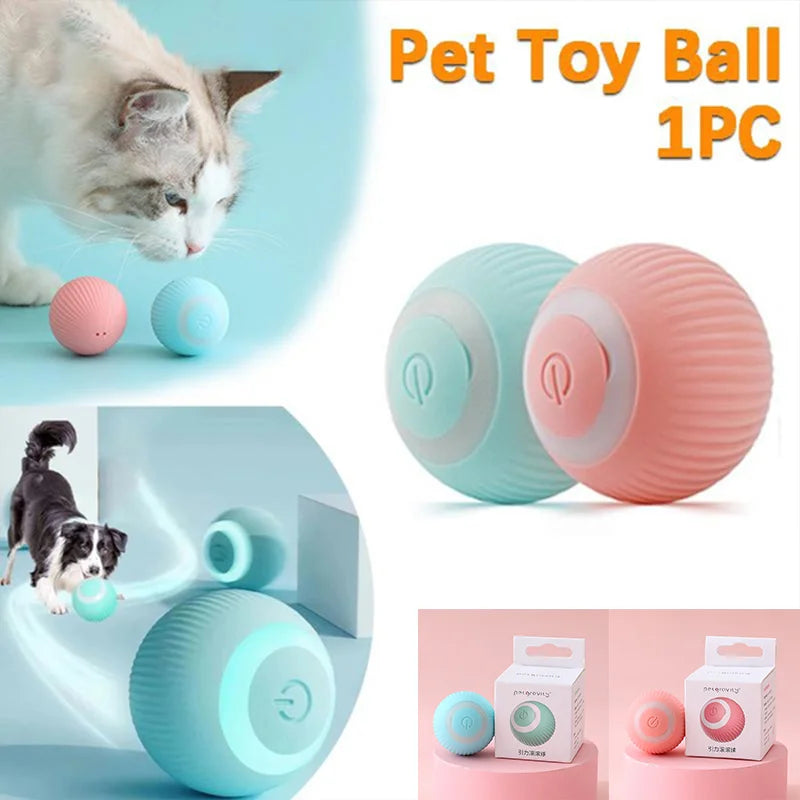 Automatic Rolling Cat Toy | Interactive Electric Smart Ball