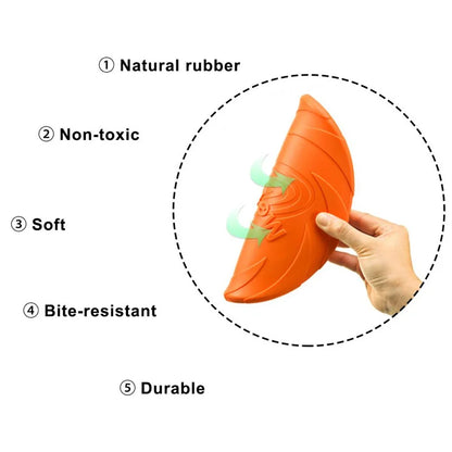 Bite-Resistant Flying Disc for Dogs | Interactive Outdoor Toy