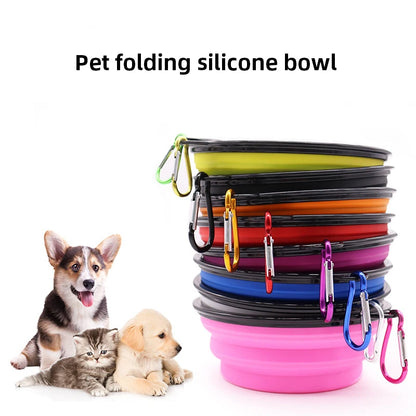 Foldable Pet Bowl for Dogs & Cats | Travel Food & Water