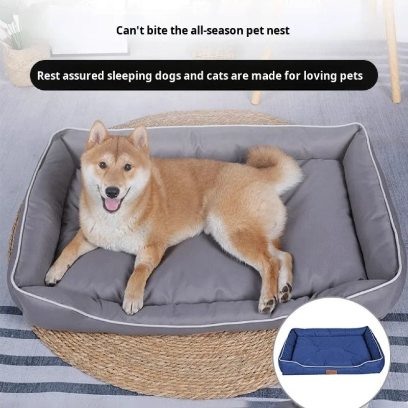 Luxury Waterproof Large Dog Bed - Bite Resistant & Soft