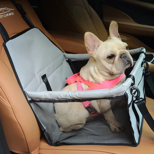 Foldable Dog Car Seat Cover | Pet Carrier Bag for Small Dogs