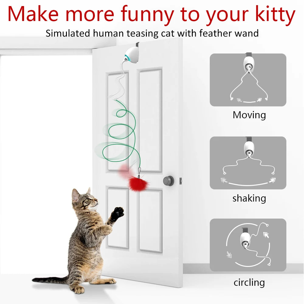 Automatic Electric Cat Toy | Interactive Kitten Game