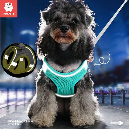 Adjustable Kimpets Dog Harness & Vest for Small Pets