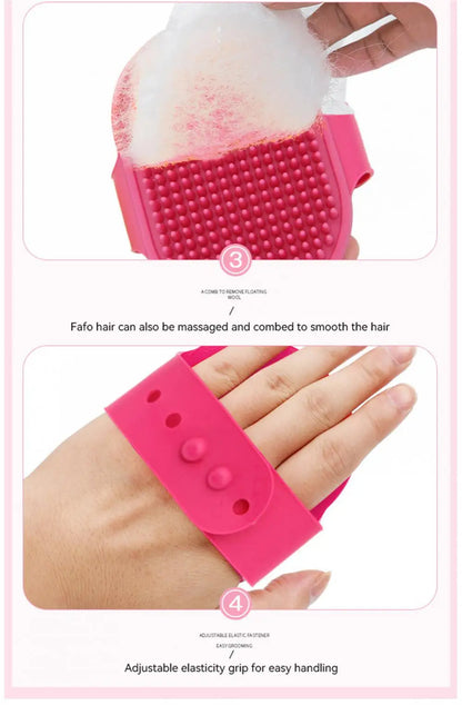 Pet Brush Comb | Gentle Massage & Hair Removal | Dog & Cat Grooming