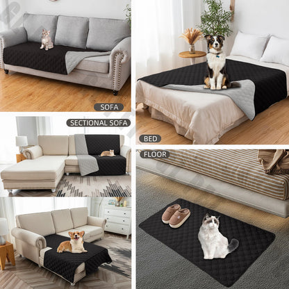 Waterproof Non-Slip Pet Bed Cover & Blanket for Furniture and Cars