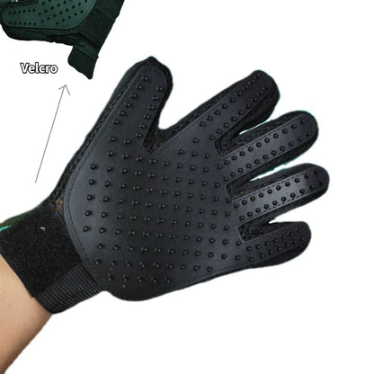 Cat & Dog Grooming Glove: Deshedding, Bathing, Massage