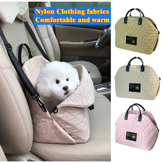 Portable Pet Carrier: Warm Kennel & Car Seat for Pets