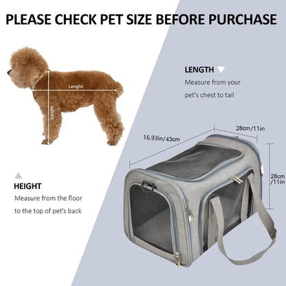 Airline Approved Soft-Sided Pet Carrier Backpack