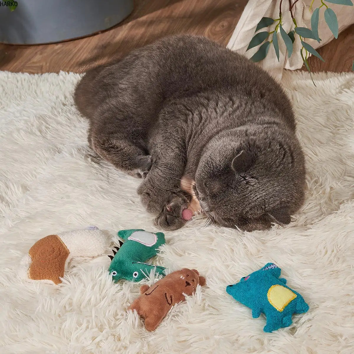 Catnip Plush Toy: Teething & Chewing for Kittens